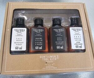 Gentlemen’s Tool Kits Discovery Travel Grooming Set Face Wash Body Wash Shaving